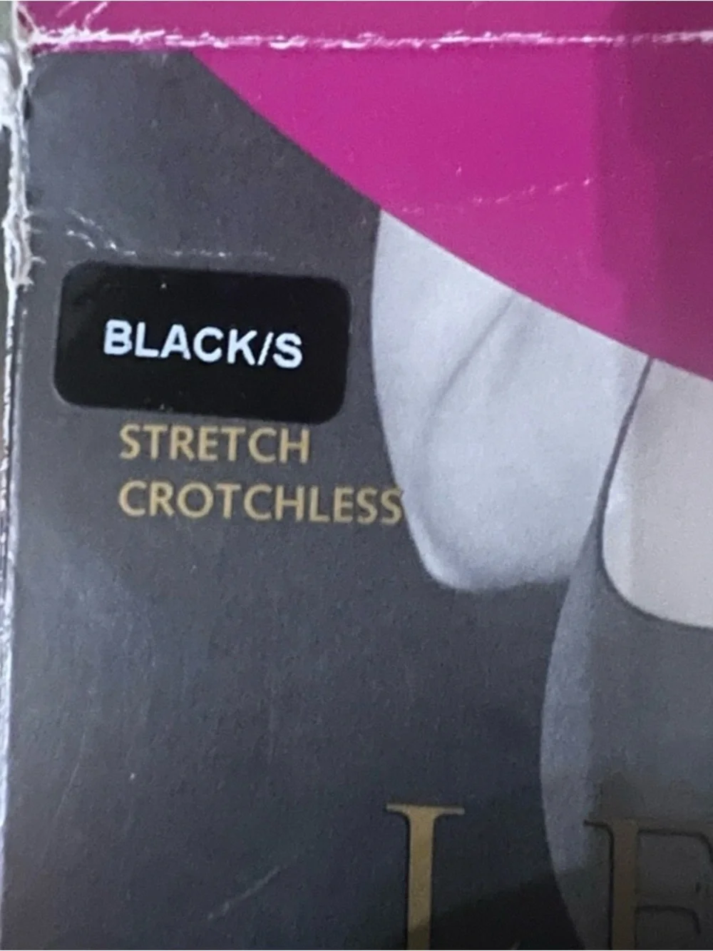Frederick's of Hollywood Black bodysuit Leg Ware